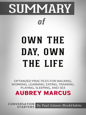 cover image of Summary of Own the Day, Own Your Life